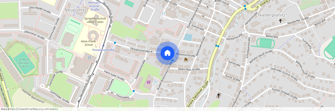 Pestalozzistraße 5, 08062 Sachsen - Zwickau