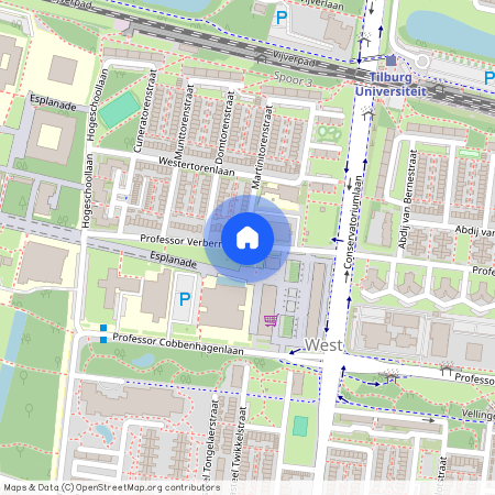 Abdij- en Torenbuurt, 5037 AD, Professor Verbernelaan, Tilburg
