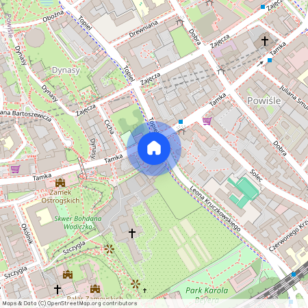 Warszawski, Warszawa, Śródmieście, Tamka
