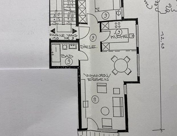2 1/2 Zimmerwohnung in Asperg 52 m² zu vermieten - Foto 1