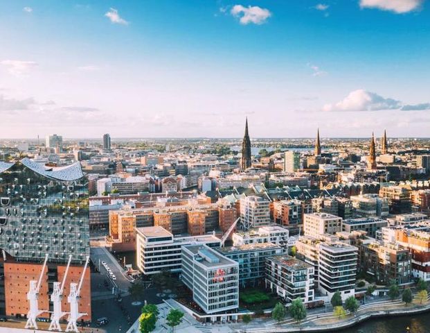 1 Zimmer Wohnung (40qm) Hammerbrook zur Untermiete - Photo 1