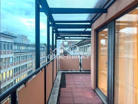 Möblierte City Penthouse Apartment mit Terasse - Photo 2