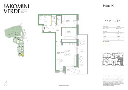 **Ab sofort anmietbar** 3-Zimmer-Neubauwohnung mit großem Balkon! - Foto 2