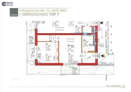 Moderne 2-Zimmer-Wohnung mit zwei Balkonen & Klimaanlage - Photo 3