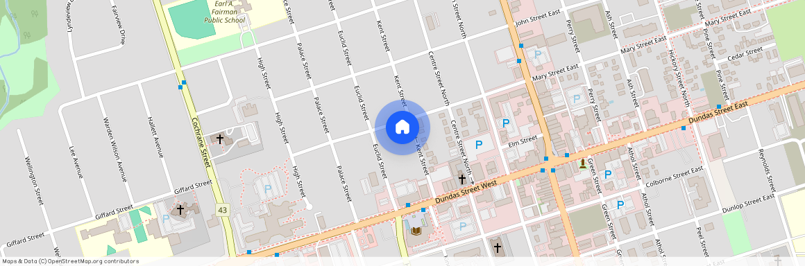 140 Kent Street, Whitby, Ontario, L1N 4X9 (Kent & Dundas)