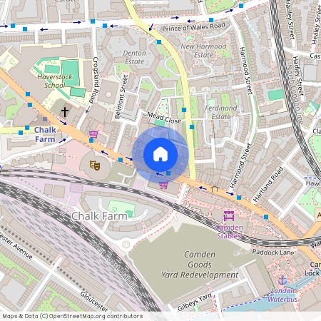 Chalk Farm Road, Chalk Farm, London