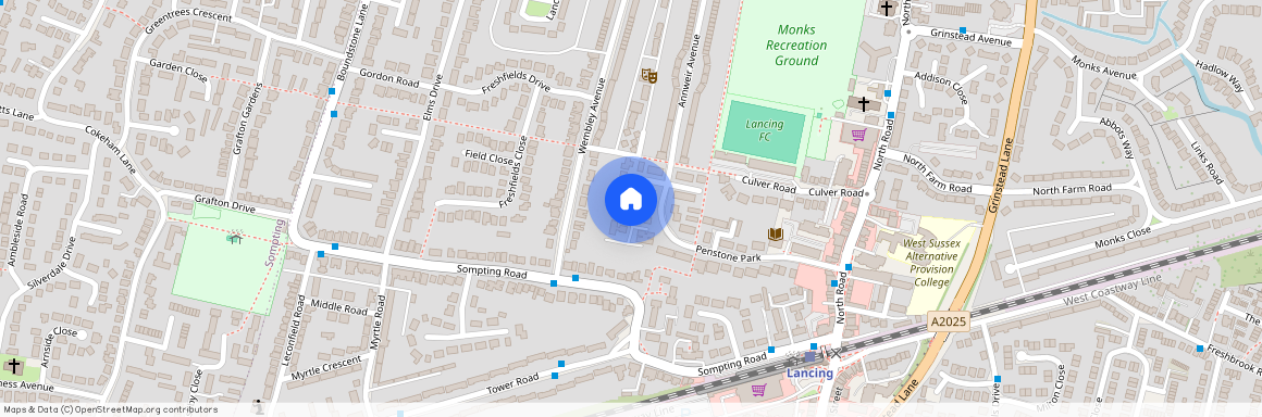 Penstone Close, Lancing, West Sussex, BN15