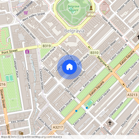 Eaton Place, London, SW1X