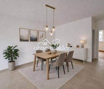 Erstbezug: Helle 3-Zimmer Wohnung mit Einbauküche, Terrasse, Garten... - Photo 2