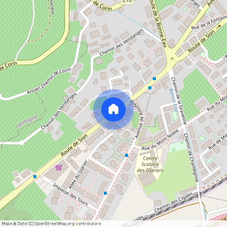 3960, Siders, Route De Sion