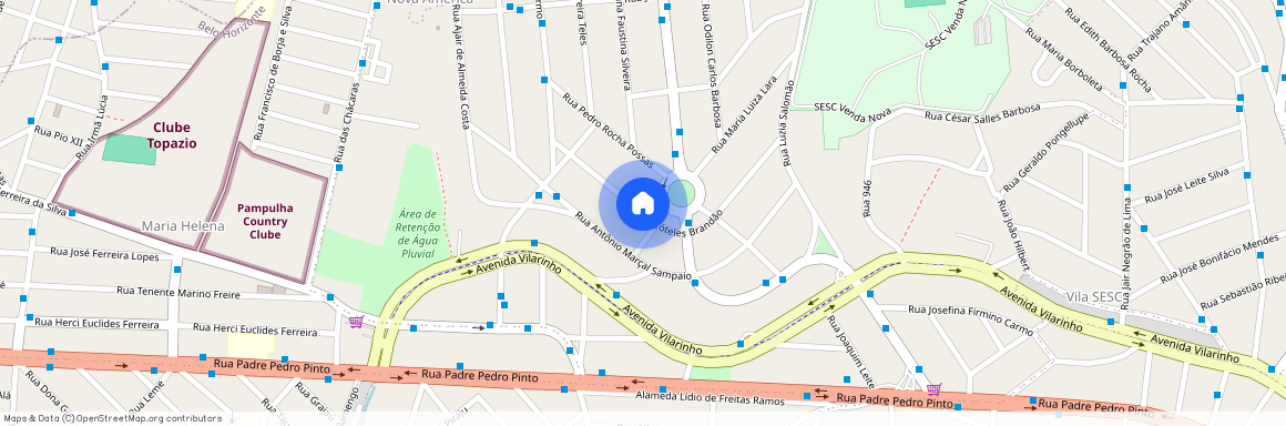 Rua Aristóteles Brandão, Mantiqueira, Belo Horizonte, MG, 31660510