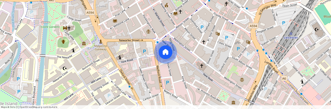 New Walk Place, Leicester