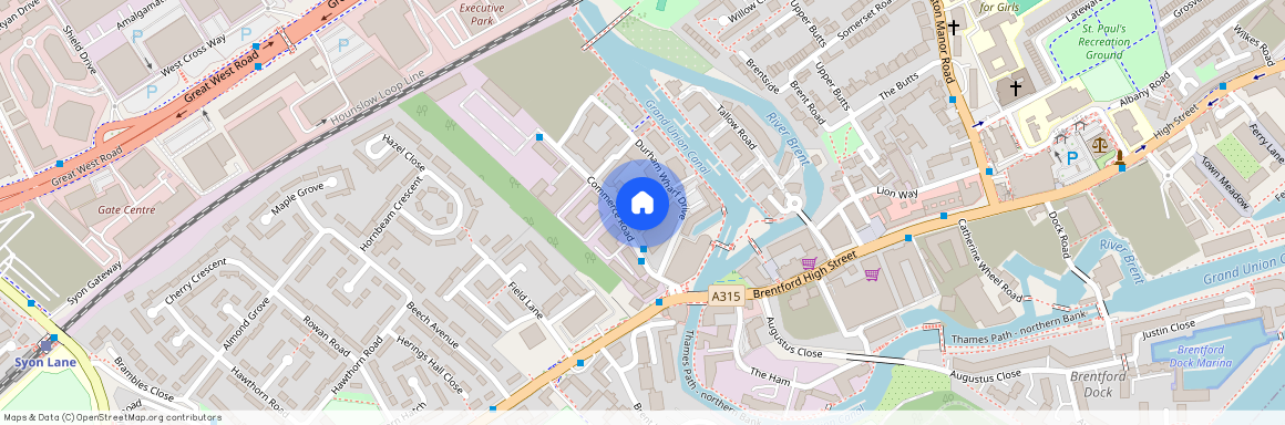TW8, Brentford