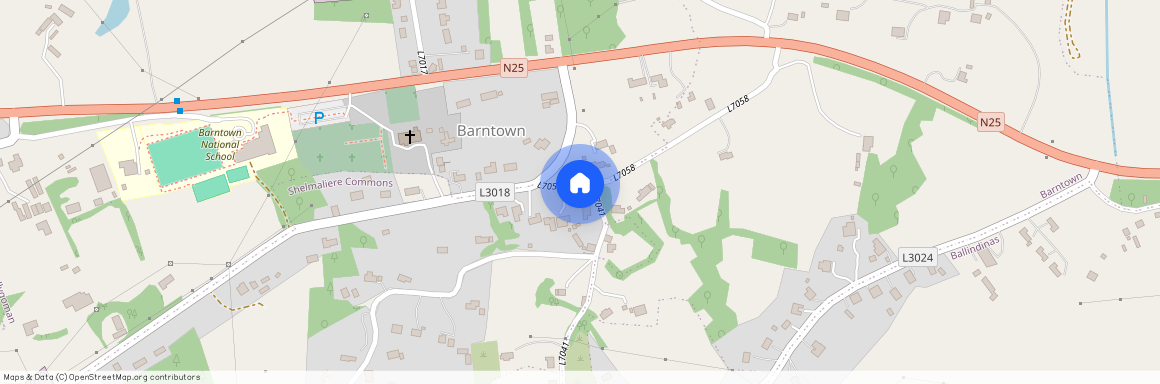 Co. Wexford, 3 Carrick Row, Wexford, Barntown