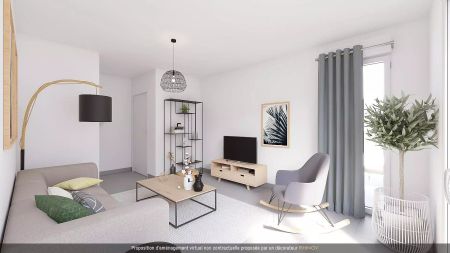 location Appartement T3 DE 62.1m² À VILLEURBANNE - Photo 2