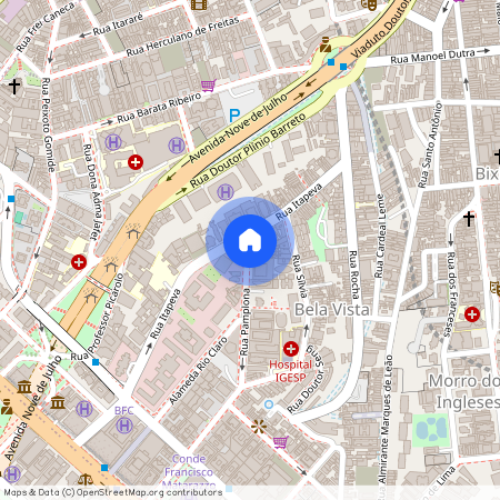Rua Pamplona, 25, Bela Vista, São Paulo - SP, 01405-000, Brazil