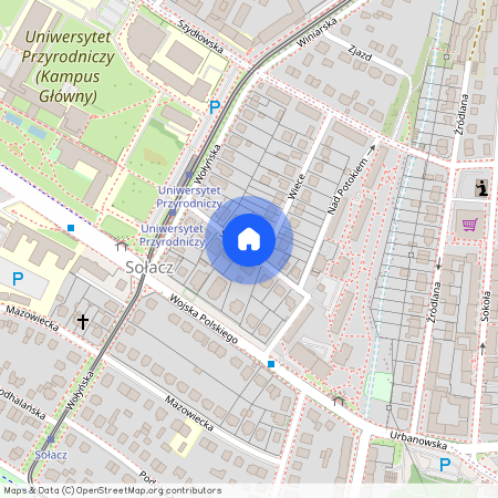 ul. Śpiewaków, Sołacz, Jeżyce, Poznań, wielkopolskie