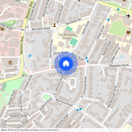 Student Apartment Near St Lukes Campus - Warren House, Magdalen Road