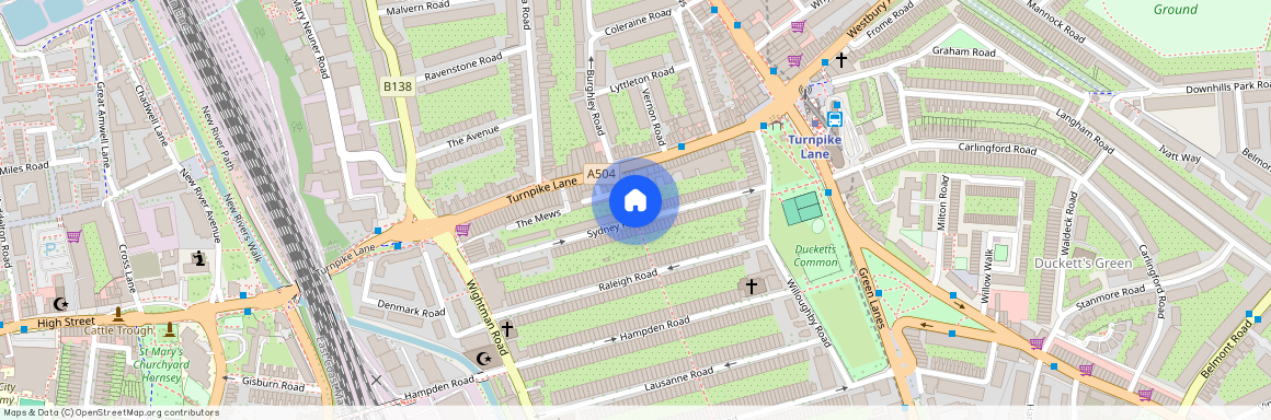 Sydney Road, Hornsey, N8