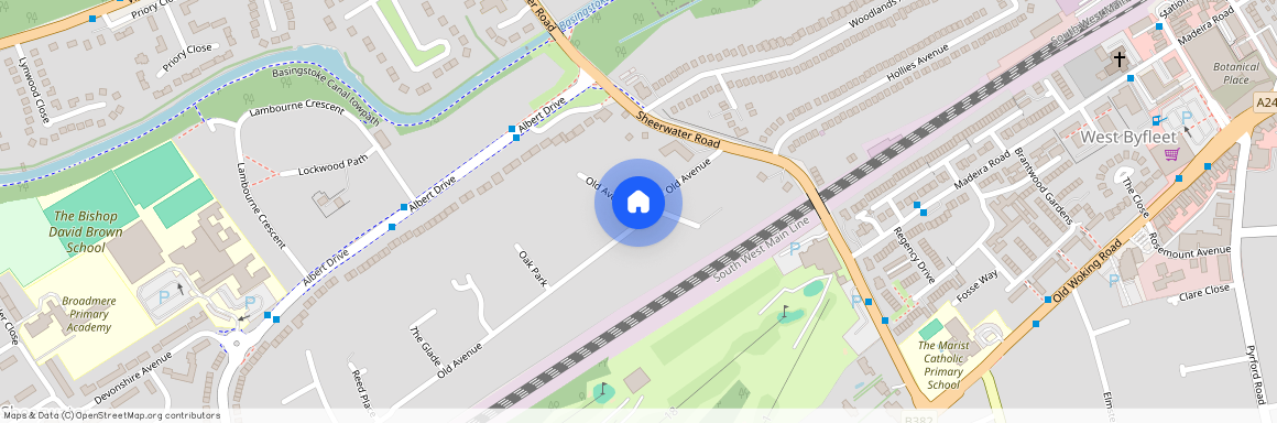 Old Avenue, West Byfleet, Surrey, KT14