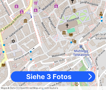 1 Zimmer, 13 m², 1. Stock - Foto 1