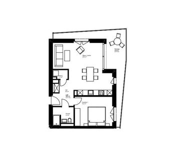 2.5 pièces neuf avec balcon - C17-101 - Photo 5