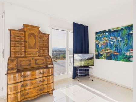 Furnished 3.5-room penthouse apartment with large terrace and fantastic view over the Limmattal - Photo 3