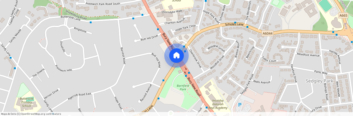 Bury New Road, M25, Manchester