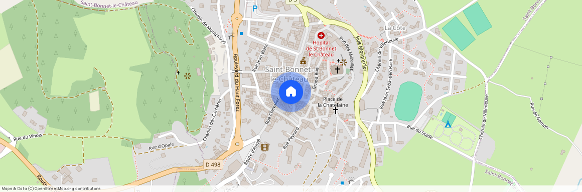 Loire (42), 11 PLACE DE LA REPUBLIQUE, 42380, Saint-Bonnet-Le-Château