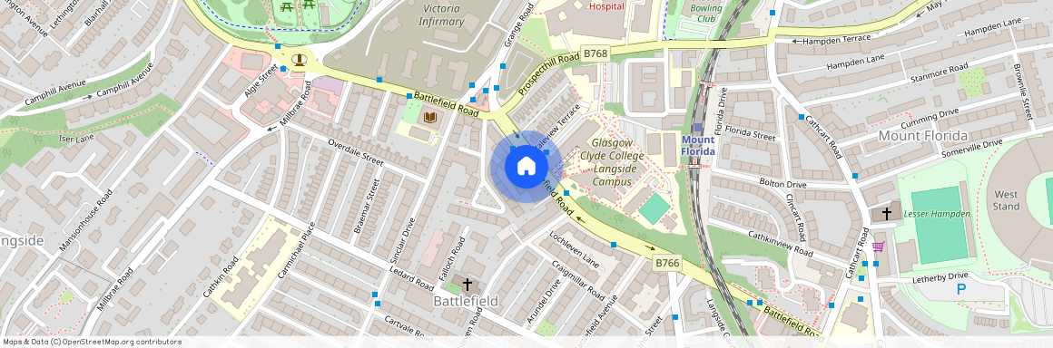 Battlefield Road, Battlefield, Glasgow, G42