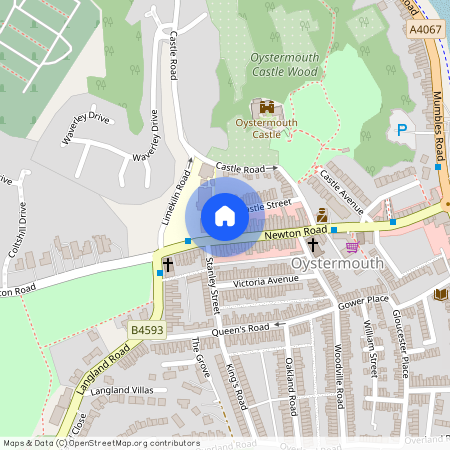 Castle Square, Mumbles, SA3, Swansea