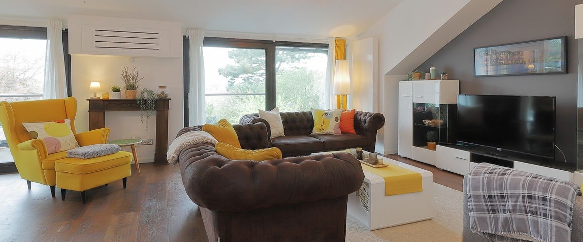 RIDA Flats - Köln-Rondorf! All in plus! Lift + Balkon + Tiefgarage + WIFI + St. Georges School - Photo 1