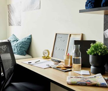 6 Bedroom Shared Bathroom, King Single Bed, High Floor - Photo 5