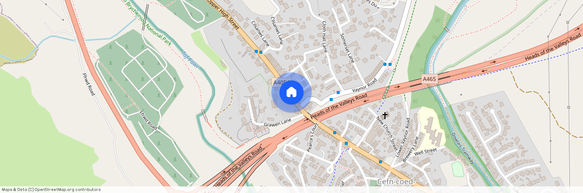 Griffiths House, Cefn Coed, Merthyr Tydfil, CF48