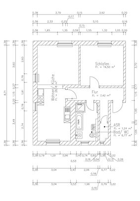 *Neu sanierte Zweiraumwohnung in Glösa* - Foto 1