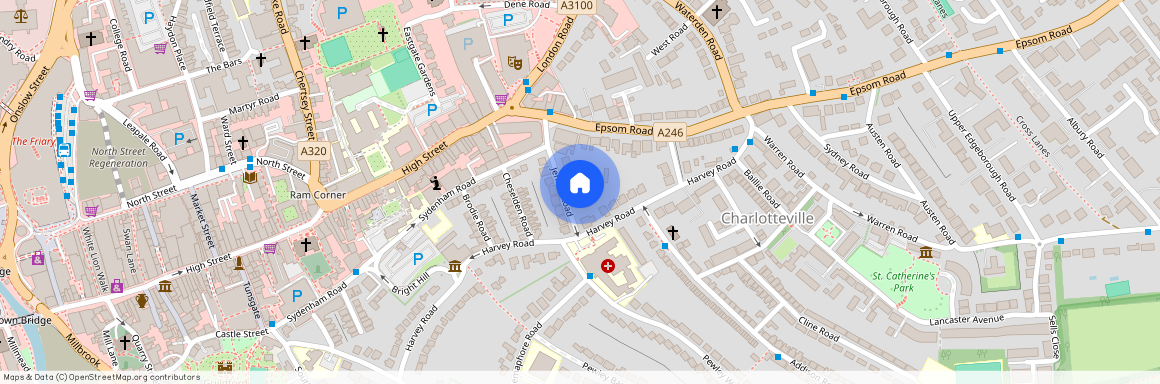 Chevremont, Jenner Road, Guildford, Surrey, GU1 3QL