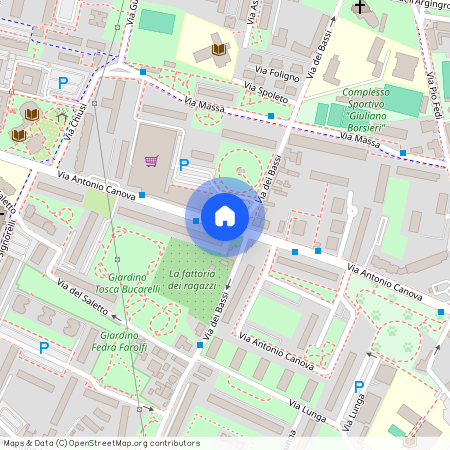 Via Antonio Canova, Isolotto-Legnaia, Firenze, Firenze, 50142, Toscana