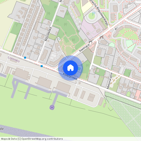 ul. Księżycowa, Chomiczówka, Bielany, Warszawa, mazowieckie