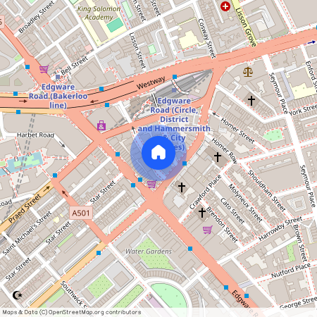 Hyde Park Mansions, Transept Street, Marylebone