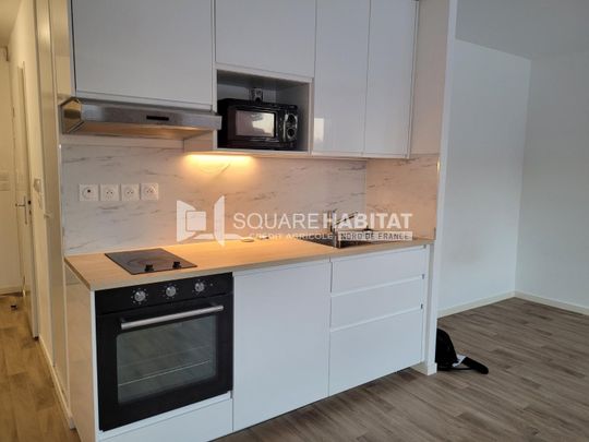 Location Appartement 1 pièce 31m² MARQUETTE LEZ LILLE 59520 - Photo 1