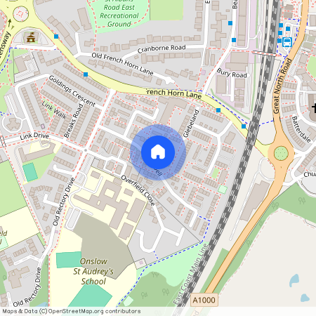 Onslow Close, Hatfield