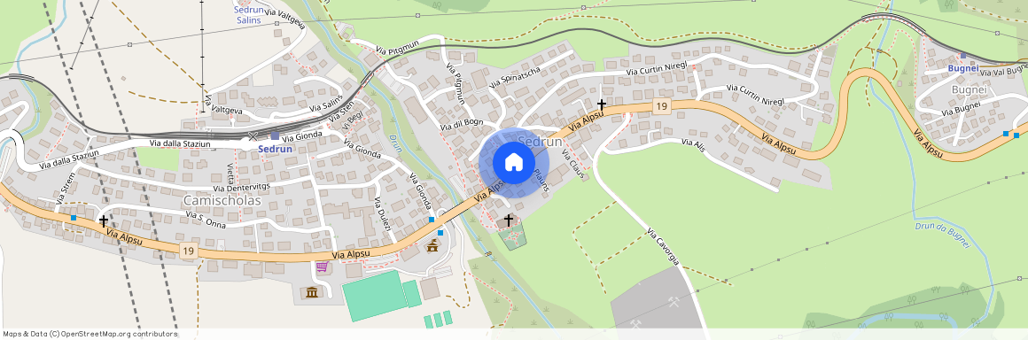 Via Uaul Stgir 5, 7188, Sedrun