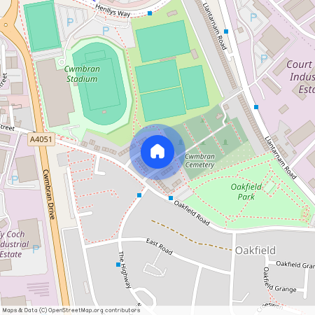 Oakfield Road, Oakfield, Cwmbran