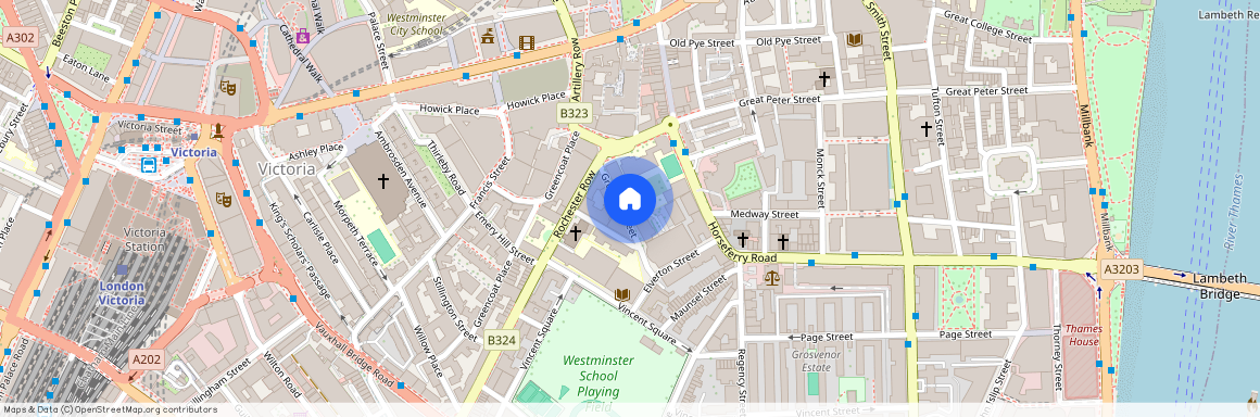 Greycoat Gardens, Greycoat Street, London, SW1P