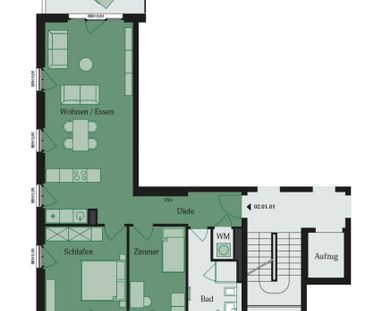 Traumwohnung mit gehobener Ausstattung! WE 02.01.01 - Photo 1