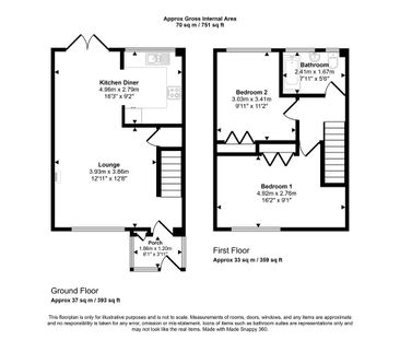 2 bedroom house to rent - Photo 4