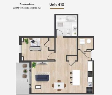 Studio - Gatineau - $2,240 /mo - Photo 1