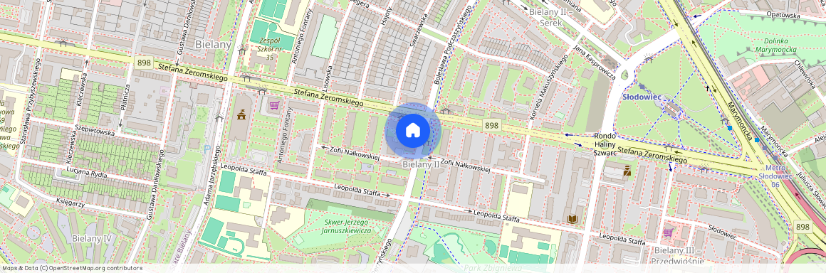 Warszawa Bielany, Stefana Żeromskiego