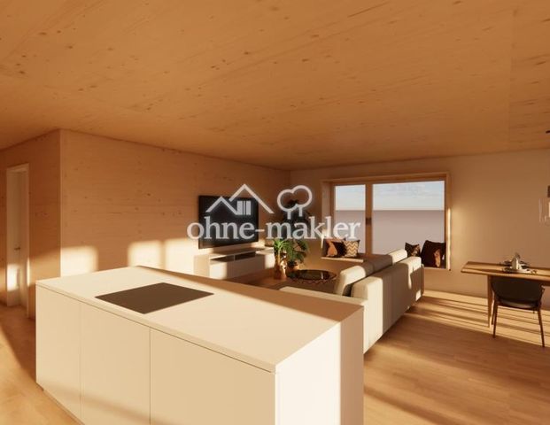Neubau! Hochwertige 4-Zimmer Wohnung mit Balkon und großer Einbauküche - Photo 1