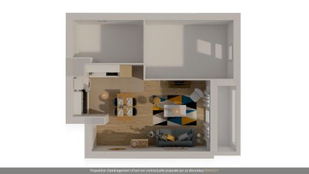 location Appartement T2 DE 42.32m² À MEAUX - Photo 4